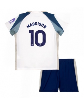 Billige Fotballdrakt Tottenham Hotspur James Maddison #10 Replika Hjemmedraktsett Barn 2025-26 Kortermet (med bukser)